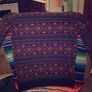 Tribal sweat shirt